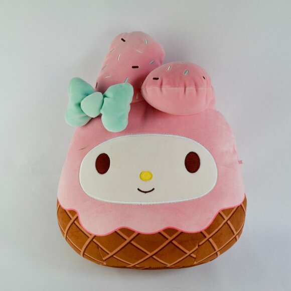 Squishmallows Original Sanrio 12 inch My Melody Ice Cream Cone Plush - Picture 1 of 4